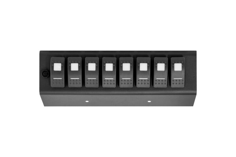 SPOD — Spod 09-18 Jeep Wrangler JK Add On Green LED 8-Switch Panel (for SourceSE)