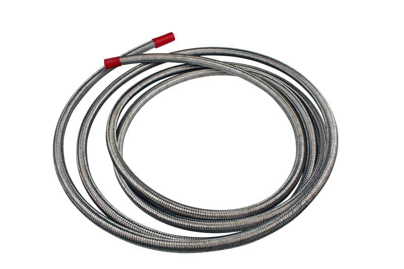 Aeromotive — Fuel Line, Rubber Stainless Braided