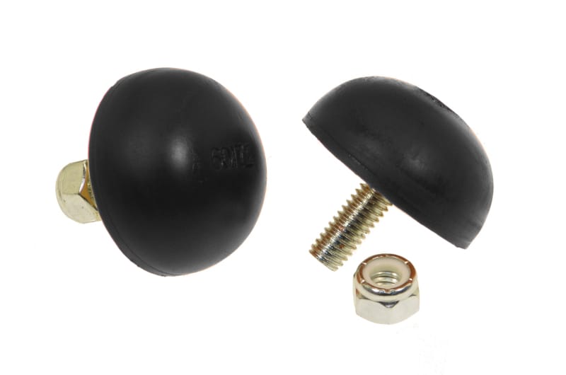 Prothane — Prothane Universal Bump Stop 11/16X1 5/8 Dia Btn - Black
BUMP STOPS