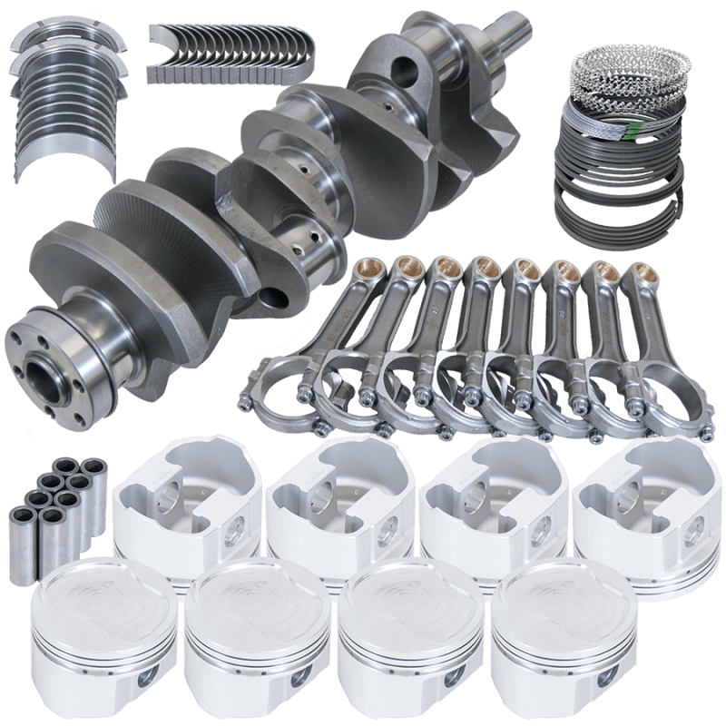 Eagle — Eagle Ford 351W 3.850in Crank 5.956in I-Beam Rods -14.5cc 4.040in Pistons Rotating Assembly
Street & Strip Assy