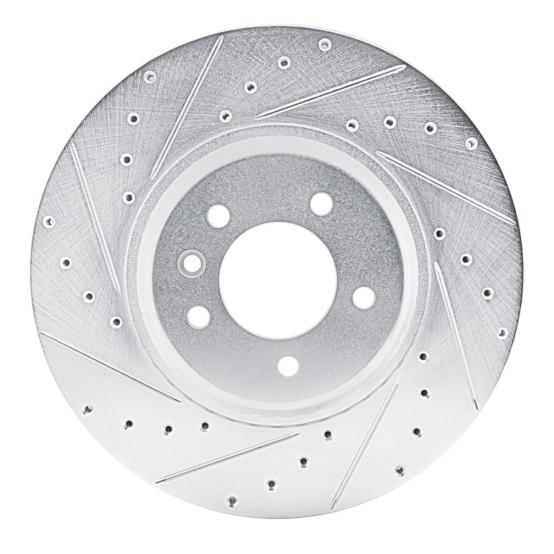 R1 Concepts — R1 20-25 Land Rover Defender 90 Front Left Drilled & Slotted Silver Brake Rotor
Disc Brake Rotor