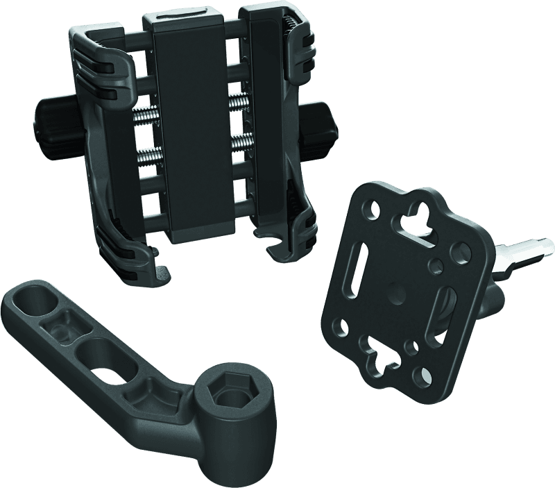 Kuryakyn — Kuryakyn Tech Connect Perch Mount Black Standard