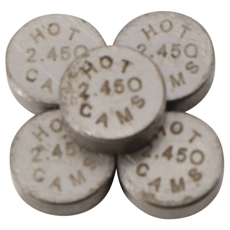 Hot Cams — Hot Cams 07-16 CRF 150 R/2016 CRF 150 RB Big Wheel 2.450mm Shim Kit - 5 Pack