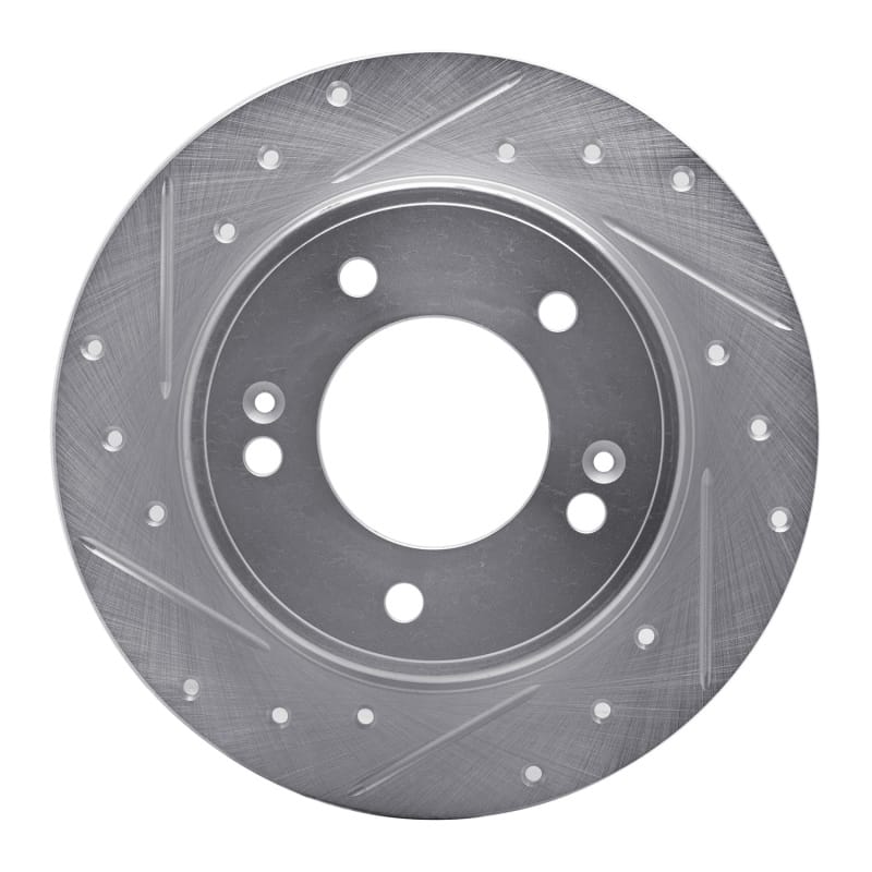 R1 Concepts — R1 11-25 Hyundai Elantra Coupe Rear Left Drilled & Slotted Silver Brake Rotor
R1 Brake Rotor Drill