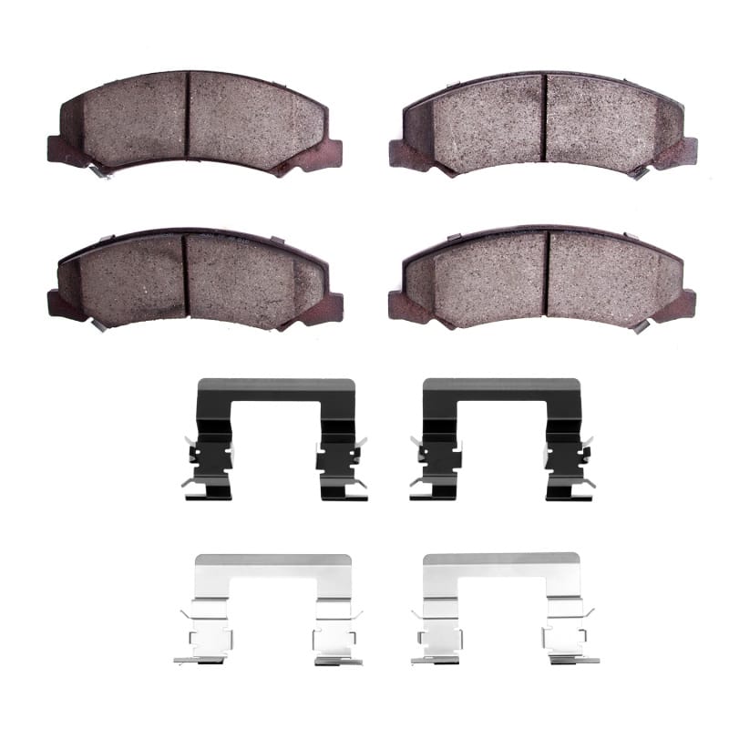 DFC — DFC 11-16 Chevrolet Impala Limited Front 5000 Advanced Low Metallic Brake Pads and Hardware Kit
DFC Brake Pad Set