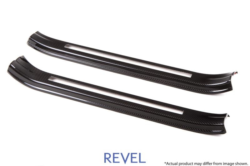 Revel — Revel GT Dry Carbon Door Sill Covers (Left & Right) 15-18 Subaru WRX/STI - 2 Pieces