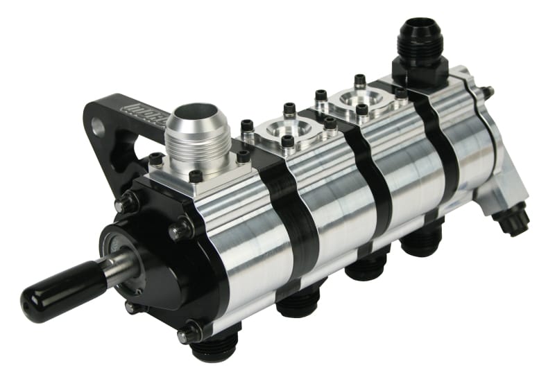 Moroso — Moroso T3 Series 4 Stage Dry Sump Oil Pump - Tri-Lobe - Left Side - 1.200 Pressure