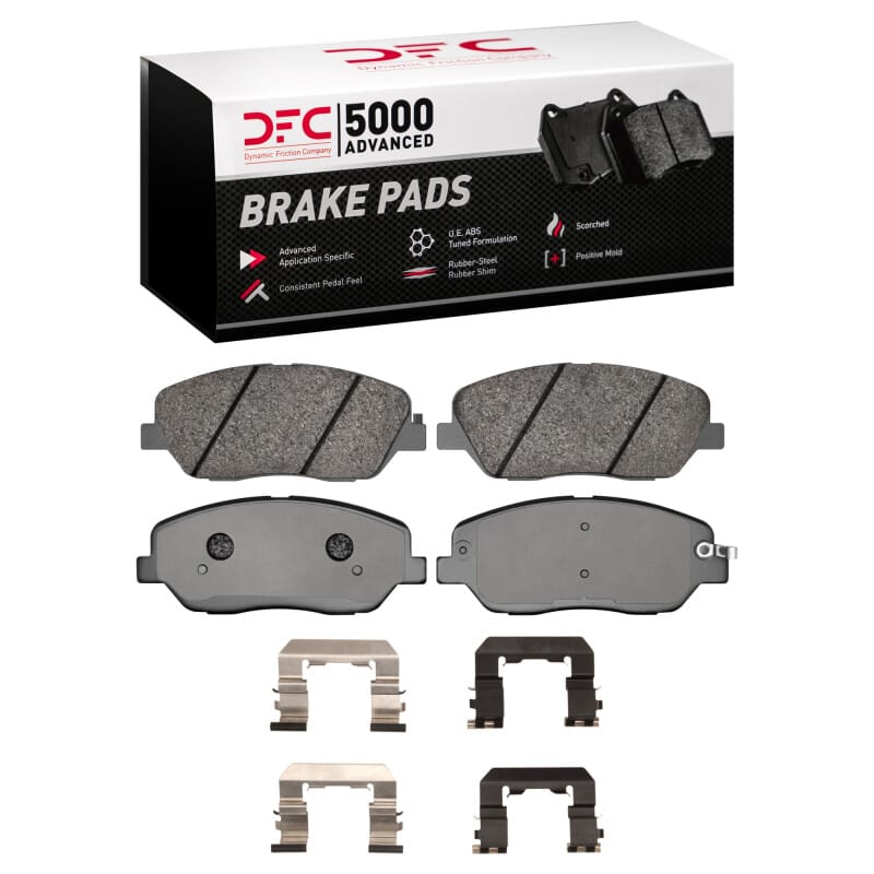 DFC — DFC 09-10 Kia Borrego Front 5000 Advanced Ceramic Brake Pads and Hardware Kit
DFC Brake Pad Set