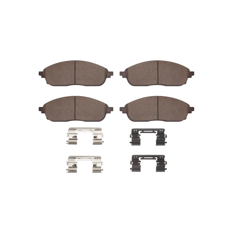 DFC — DFC 21-25 Jeep Grand Cherokee Front 5000 Advanced Ceramic Brake Pads and Hardware Kit