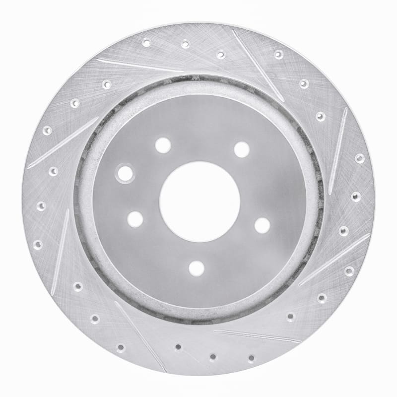 R1 Concepts — R1 07-15 Infiniti G37 Rear Right Drilled & Slotted Silver Brake Rotor
R1 Brake Rotor Drill