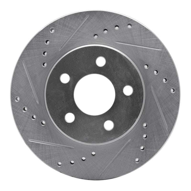 R1 Concepts — R1 95-99 Dodge Neon (USA/Canada) Front Left Drilled & Slotted Silver Brake Rotor
R1 Brake Rotor Drill