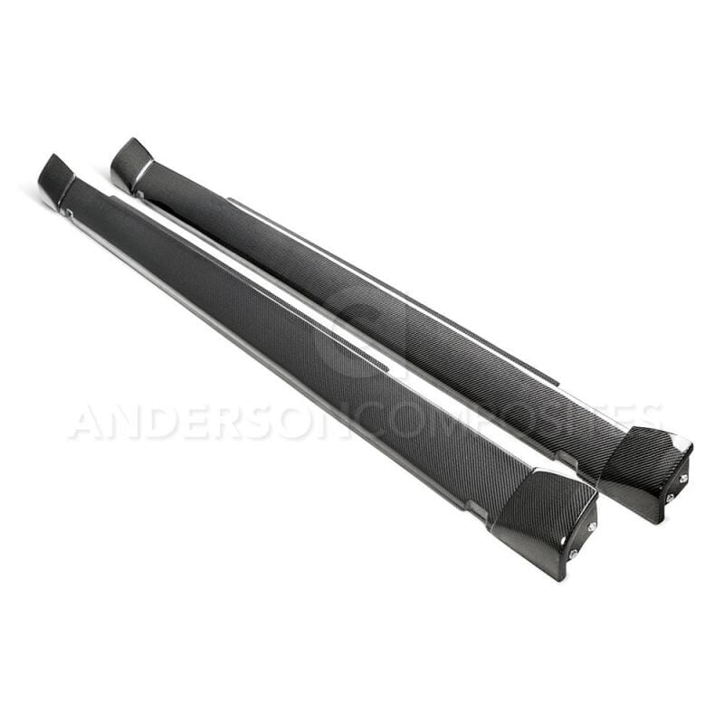 Anderson Composites — Anderson Composites 2018 Dodge Demon Type-WB Rockers (Pair)