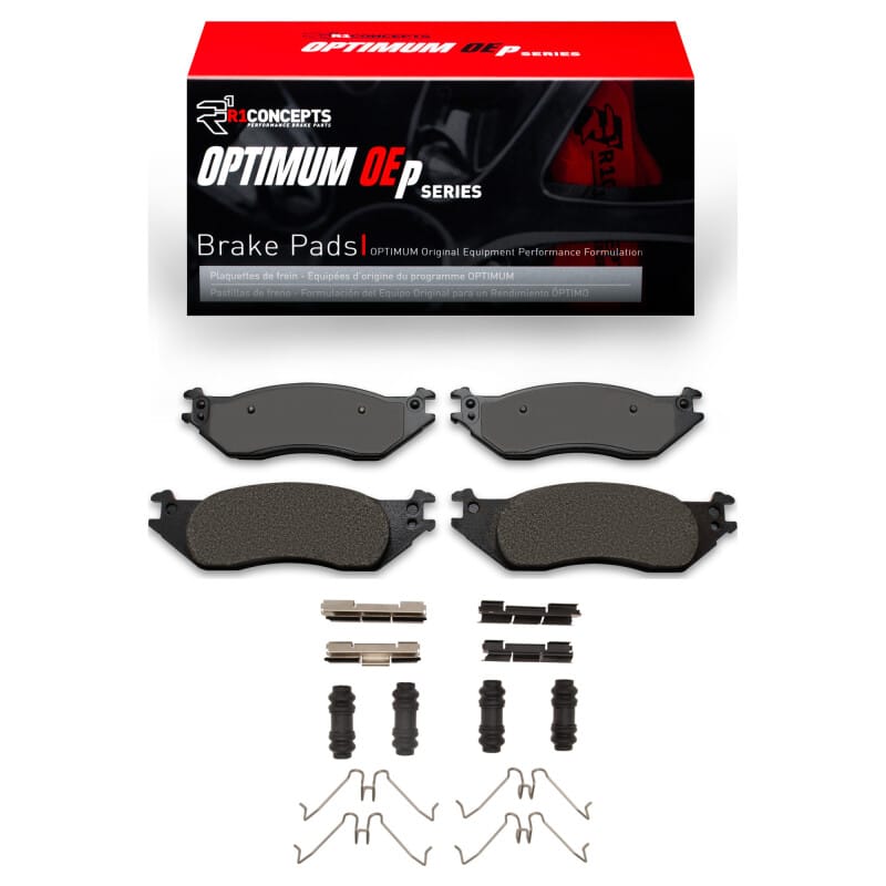 R1 Concepts — R1 04-06 Ford E-150 Front Optimum OE Pads & Hardware Kit
R1 Optimum Oe Pads a
