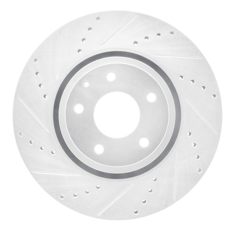 R1 Concepts — R1 16-25 Mazda CX-5 Front Left Drilled & Slotted Silver Brake Rotor
R1 Brake Rotor Drill