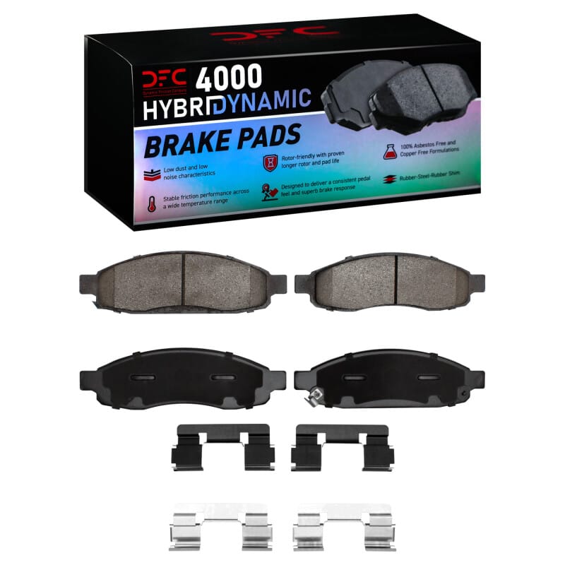 DFC — DFC 04-07 Infiniti QX56 Front 4000 HybriDynamic Brake Pads and Hardware Kit
DFC Brake Pad Set