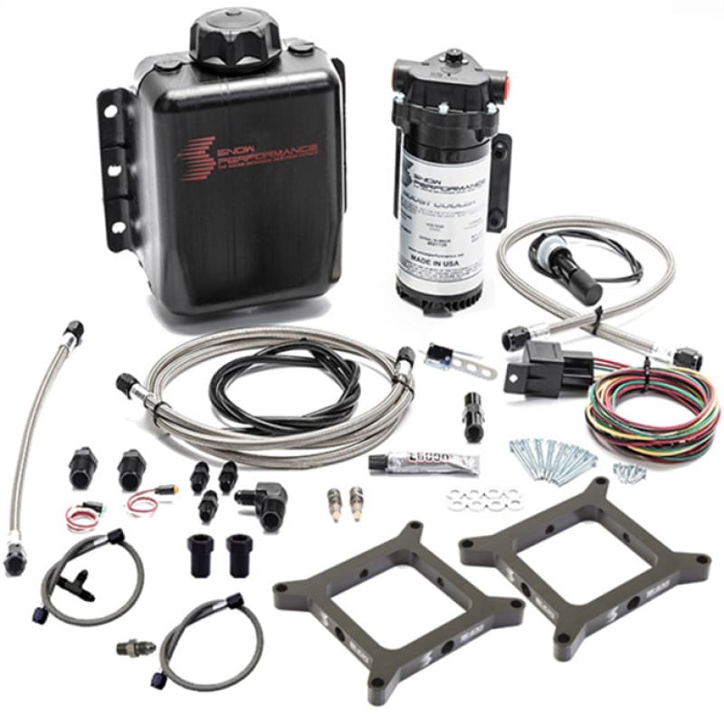 Snow Performance — Snow Performance Stage 1 Dual Carb (N/A or Forced Induction) Water Injection Kit w/SS Braided Line
Water / Meth System