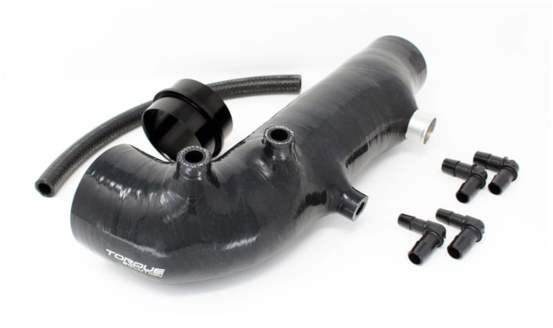 Torque Solution — Torque Solution Turbo Inlet Hose Black: 02-07 Subaru WRX / 04-18 STI / 05-09 Legacy GT / 04-13 FTX