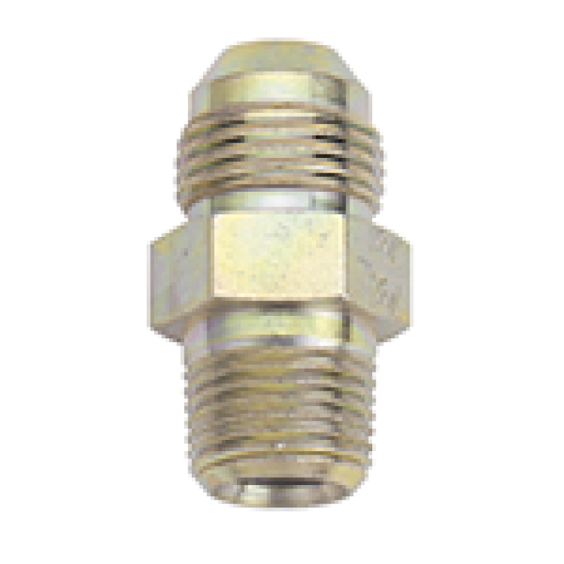 Fragola — Fragola -6AN x 1/4 NPT Straight Adapter - Steel