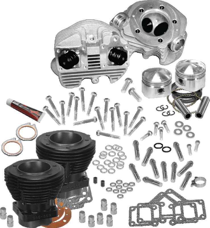 S&S Cycle — S&S Cycle 66-78 BT Complete 74in Top End Replacement Kit