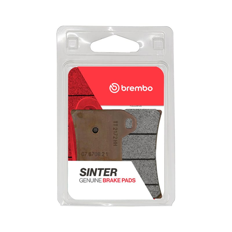 Brembo OE Powersports — Brembo OE 07-09 Ducati Hypermotard 1100cc/10-14 Multistrada Touring ABS 1200cc Brake Pad - Front