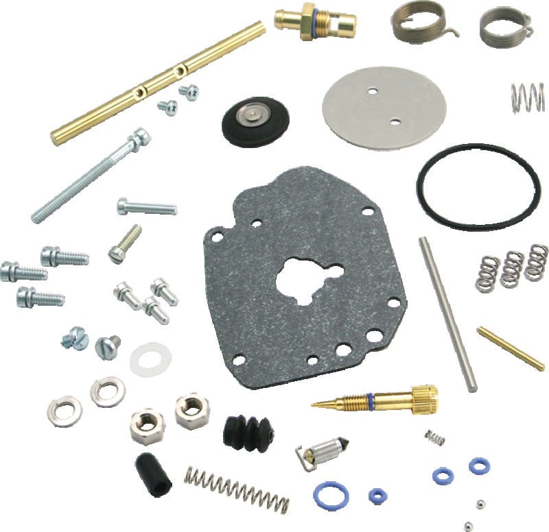 S&S Cycle — Master rebuild kit, fits S&S Super G Carbs with Regular Gas Kit