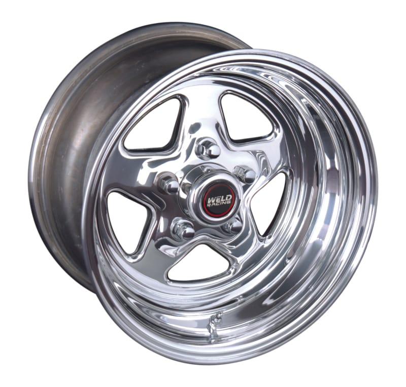 Weld — Weld ProStar 15x12 / 5x4.5 BP / 4.5in. BS Polished Wheel - Non-Beadlock
15X12'' Pol Prostar
