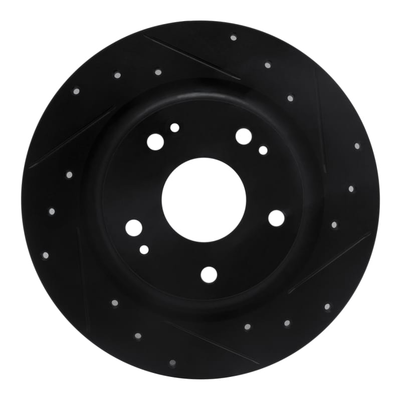 R1 Concepts — R1 17-20 Honda Civic Sedan Rear Right Drilled & Slotted Black Brake Rotor
R1 Brake Rotor Drill