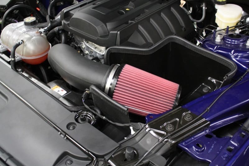 JLT — JLT 15-19 Ford Mustang 2.3L EcoBoost Black Textured Cold Air Intake Kit w/Red Filter
CAI-FME-15