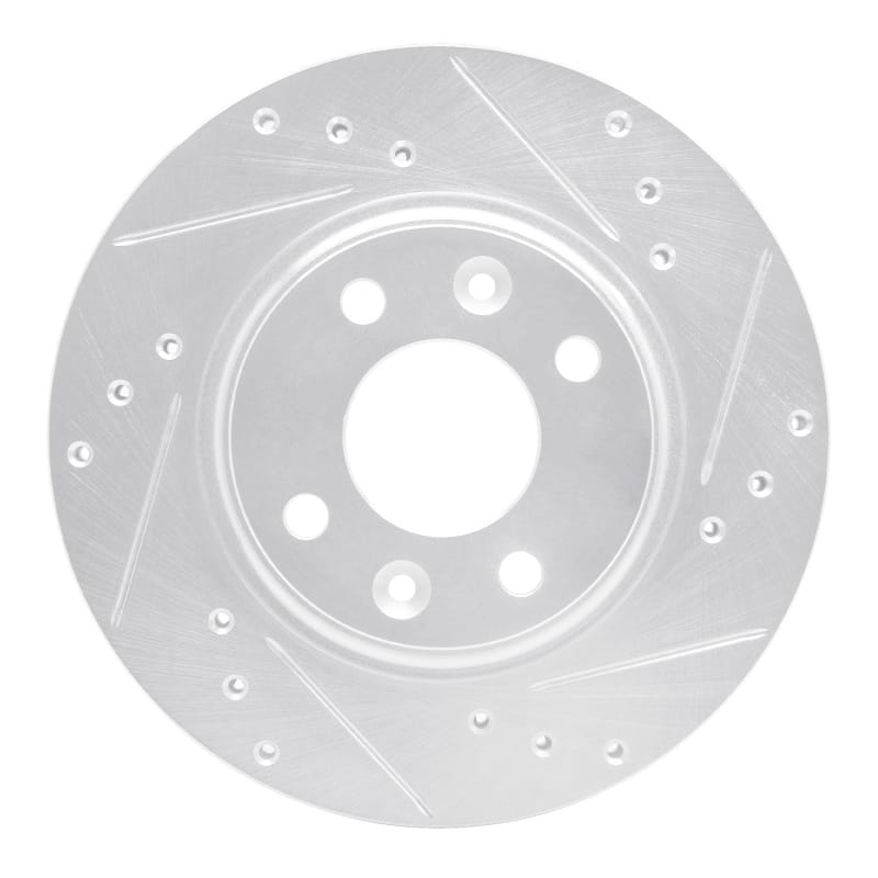R1 Concepts — R1 15-19 Renault Logan (Mexico) Front Right Drilled & Slotted Silver Brake Rotor
R1 Brake Rotor Drill
