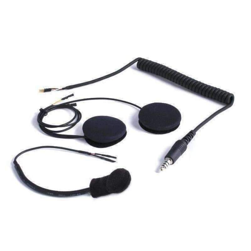 Rugged Radios — Rugged Radios Peltor 4-Conductor Helmet Kits Mic / 1/8 Ear Bud Jack / Coil Cord / Straight
