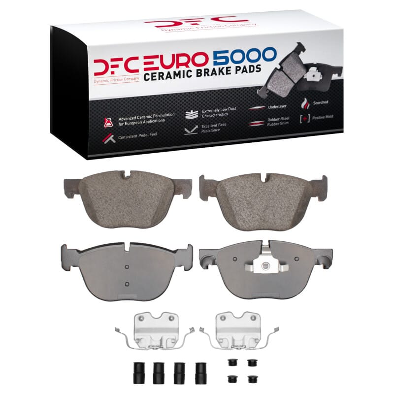 DFC — DFC 07-19 BMW X6 Front Euro 5000 Ceramic Brake Pads and Hardware Kit
DFC EURO Pads + HW