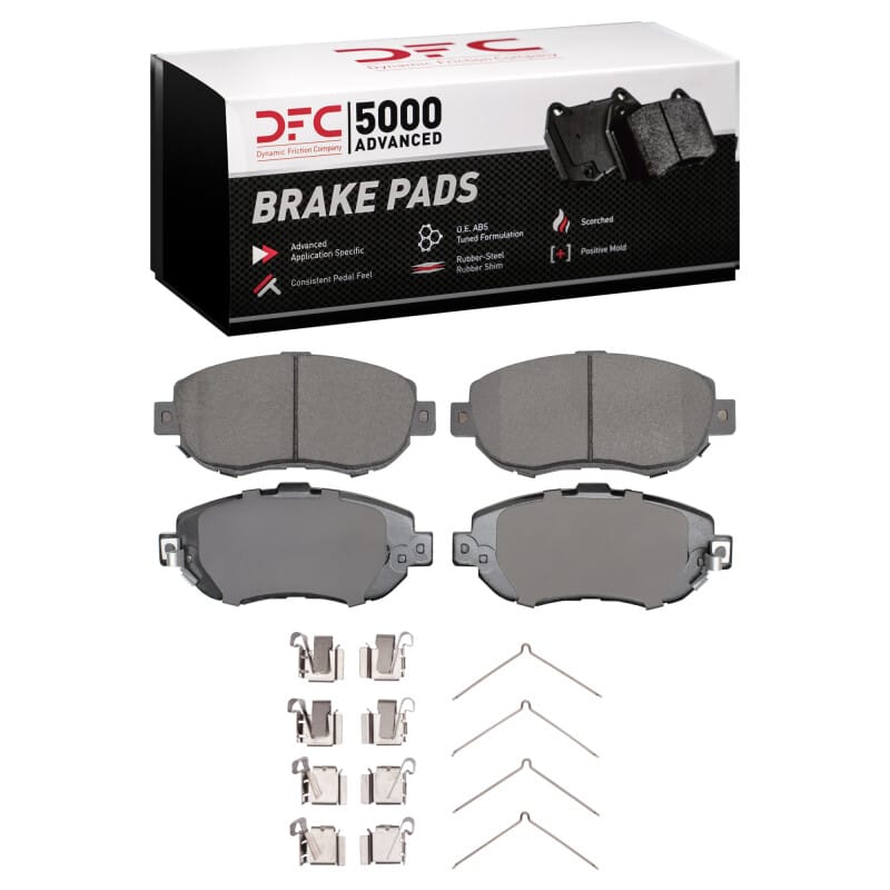 DFC — DFC 93-10 Lexus SC430 Front 5000 Advanced Ceramic Brake Pads and Hardware Kit
DFC Brake Pad Set