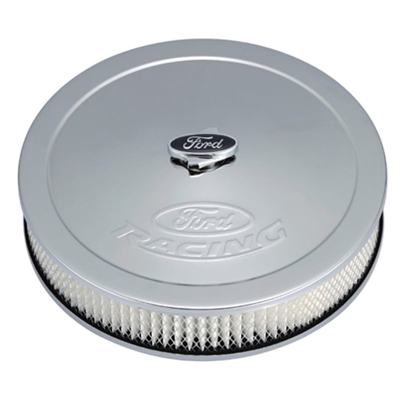 Ford Racing — Ford Racing Chrome Air Cleaner w/ Emblem
Air Cleaner Assembly