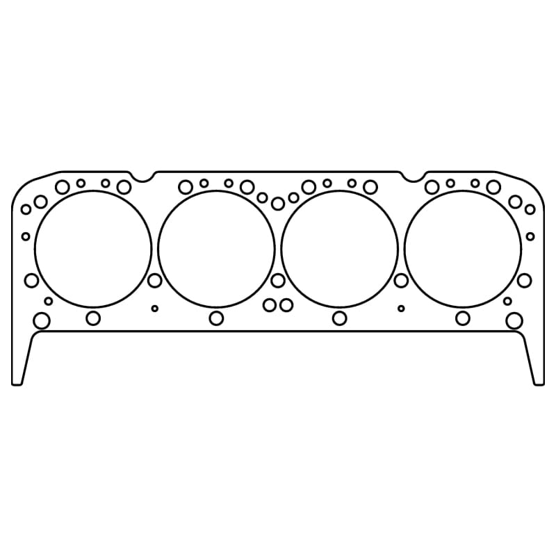 Cometic Gasket — Cometic Chevy Small Block 4.165in Bore 0.043in Copper Head Gasket (No Steam Holes)
Cylinder Head Gasket