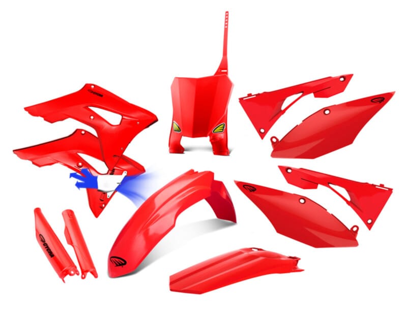 Cycra — Cycra 08-09 Honda CRF250R Powerflow Full Body Kit - Red