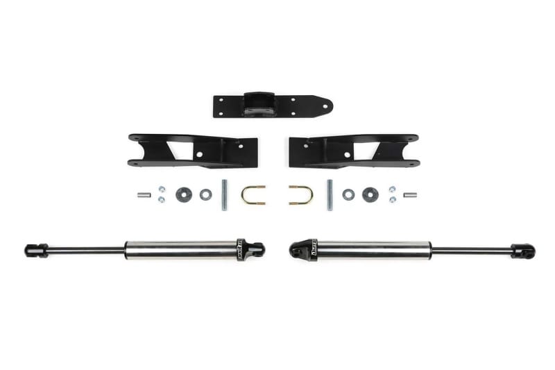 Fabtech — Fabtech 20-21 GM 2500HD/3500HD 4WD Dual HD Dirt Logic Steering Stabilizer
Steering Damper Kit