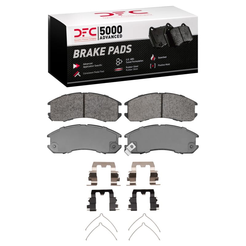 DFC — DFC 88-92 Ford Probe Front 5000 Advanced Ceramic Brake Pads and Hardware Kit
DFC Brake Pad Set