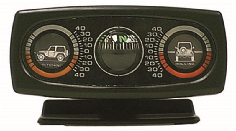 Rugged Ridge — Rugged Ridge Clinometer with Compass
OFFROAD_INTERIOR
Inclinometer
