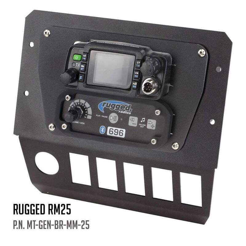 Rugged Radios — Rugged Radios Polaris General Multi Mount Kit for Radio and Intercom Icom F5021