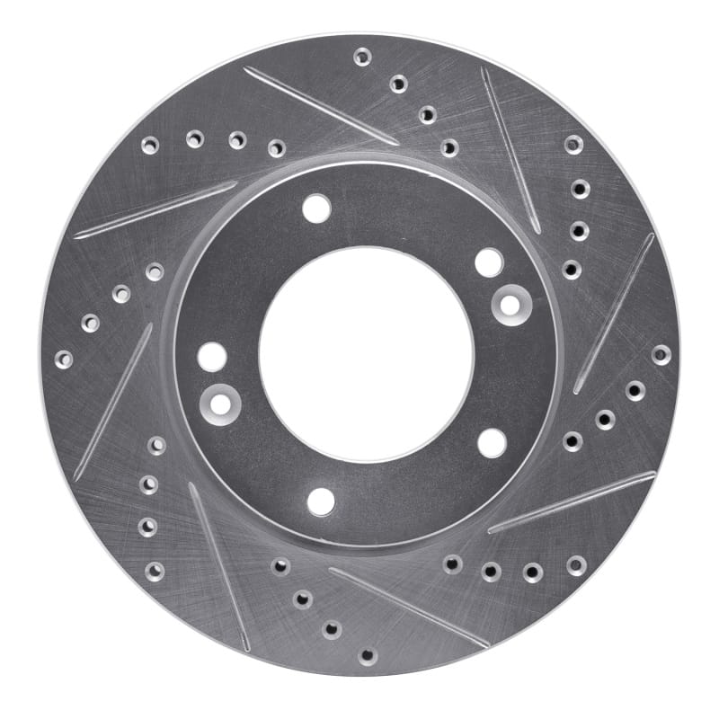 R1 Concepts — R1 07-09 Kia SORENTO Front Right Drilled & Slotted Silver Brake Rotor
R1 Brake Rotor Drill