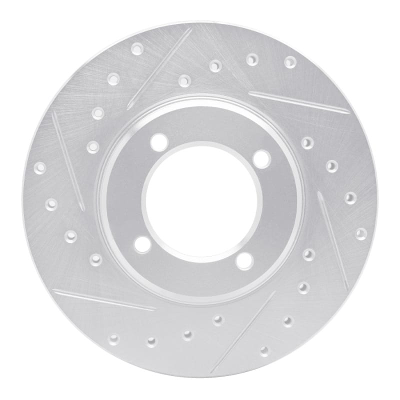 R1 Concepts — R1 81-82 Toyota Cressida Front Left Drilled & Slotted Silver Brake Rotor
R1 Brake Rotor Drill