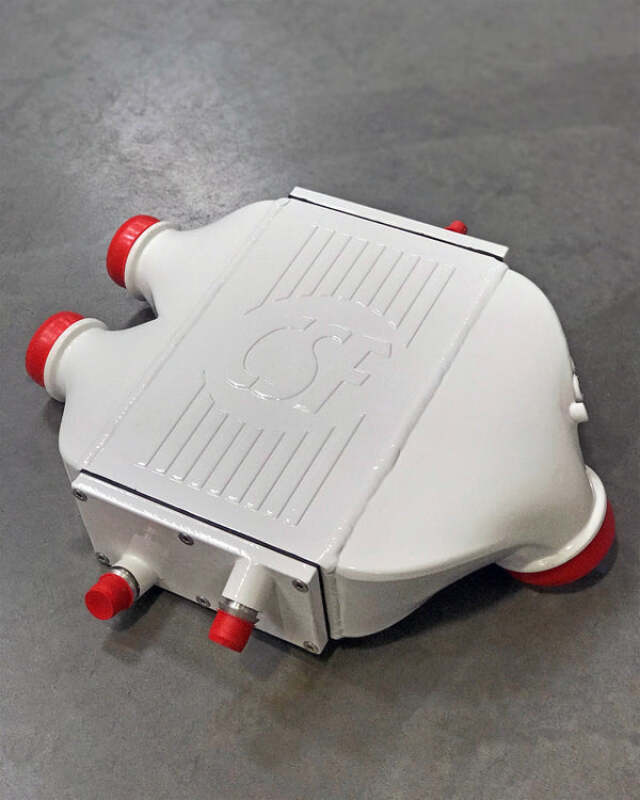CSF — CSF 2014+ BMW M3/M4 (F8X) Top Mount Charge-Air-Cooler - Alpine White