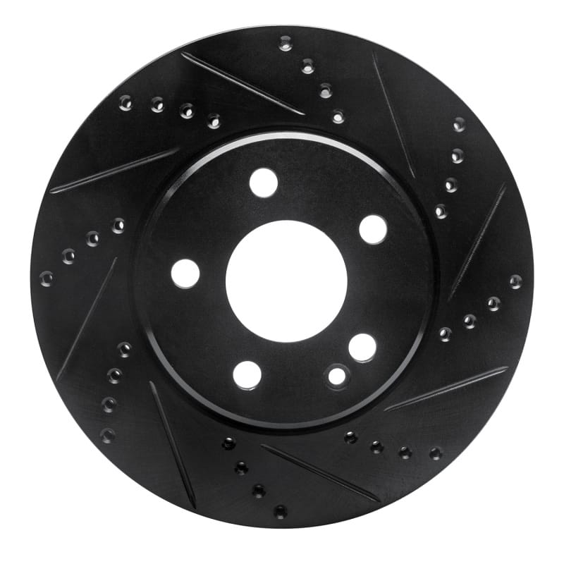 R1 Concepts — R1 06-11 Mercedes-Benz B200 Front Right Drilled & Slotted Black Brake Rotor
R1 Brake Rotor Drill