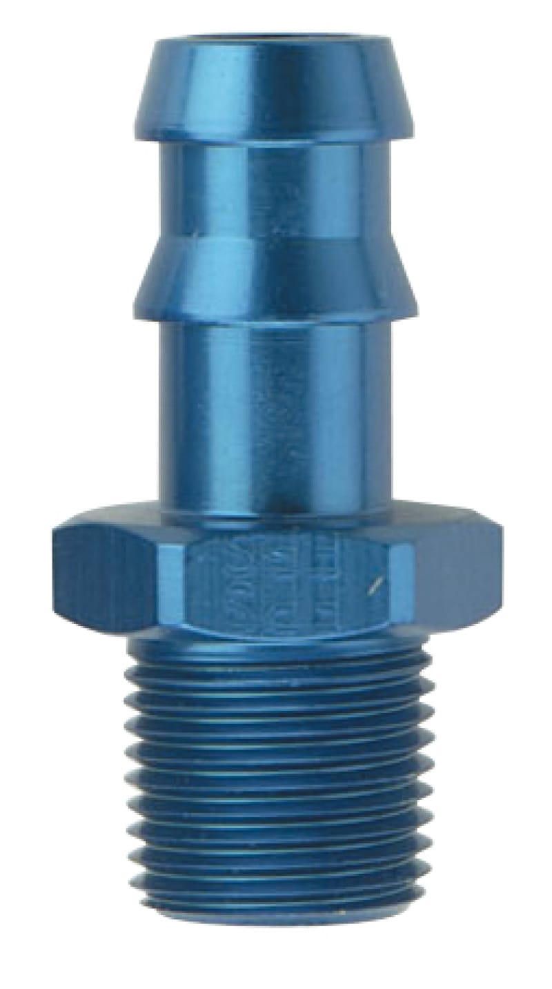 Fragola — Fragola 1/4 Hose Barb x 1/8 NPT - Blue