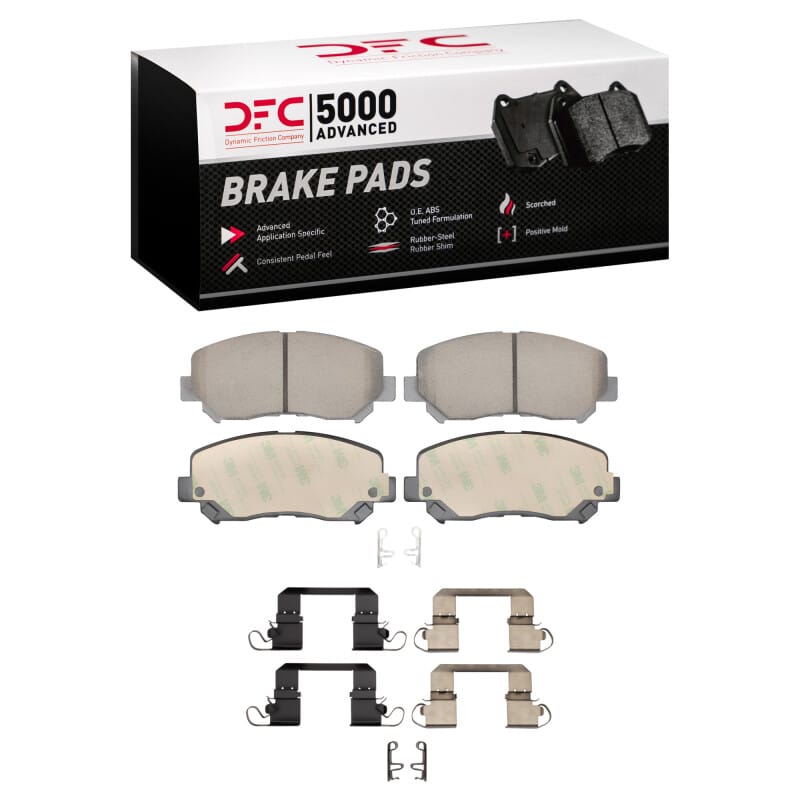 DFC — DFC 13-16 Chrysler 200 Front 5000 Advanced Ceramic Brake Pads and Hardware Kit
DFC Brake Pad Set
