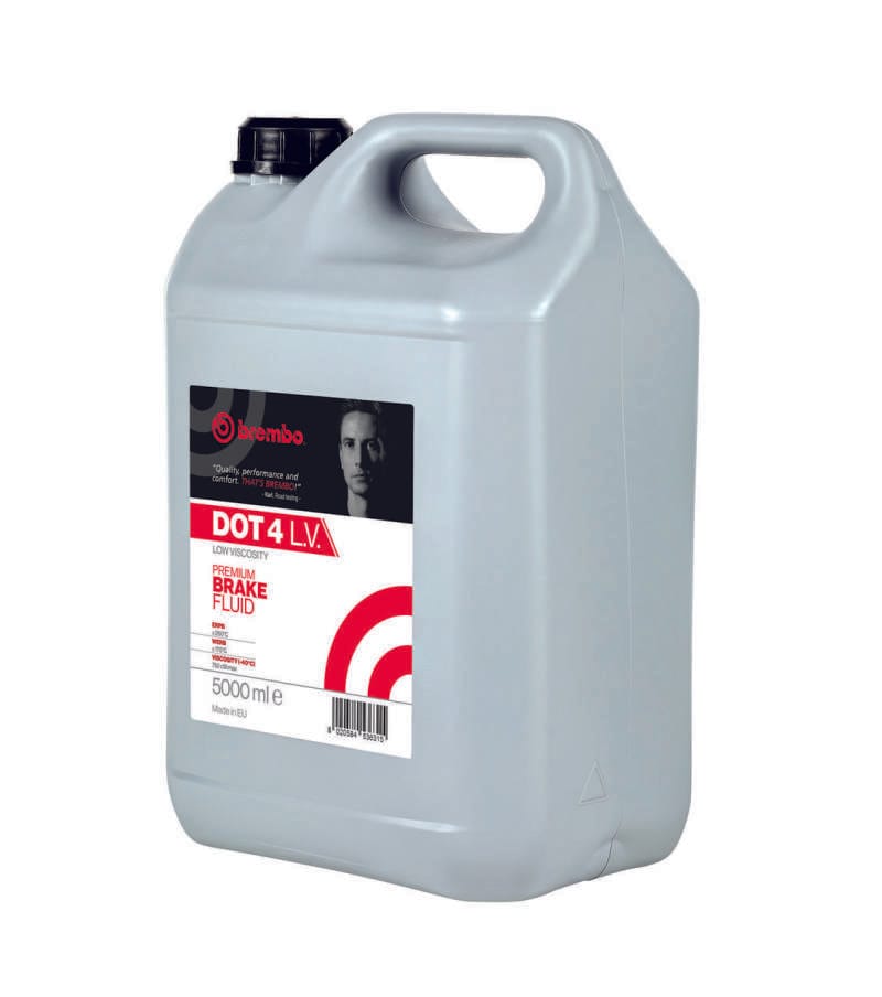 Brembo OE — Brembo DOT 4 Low Viscosity Brake Fluid (5000 ML)