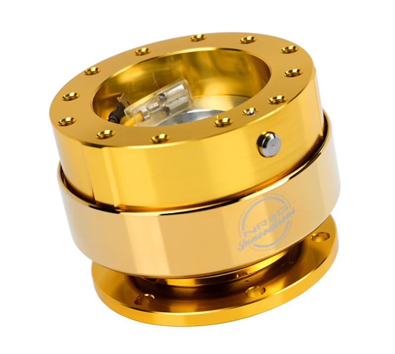 NRG — NRG Quick Release - Gold Body/Chrome Gold Ring