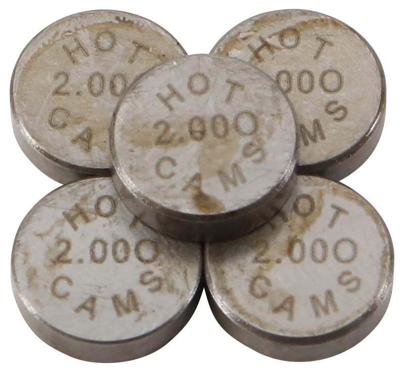 Hot Cams — Hot Cams 08-13 Yamaha WR 250 R Dual Sport 250cc 2.00mm Shim Kit - 5 Pack
