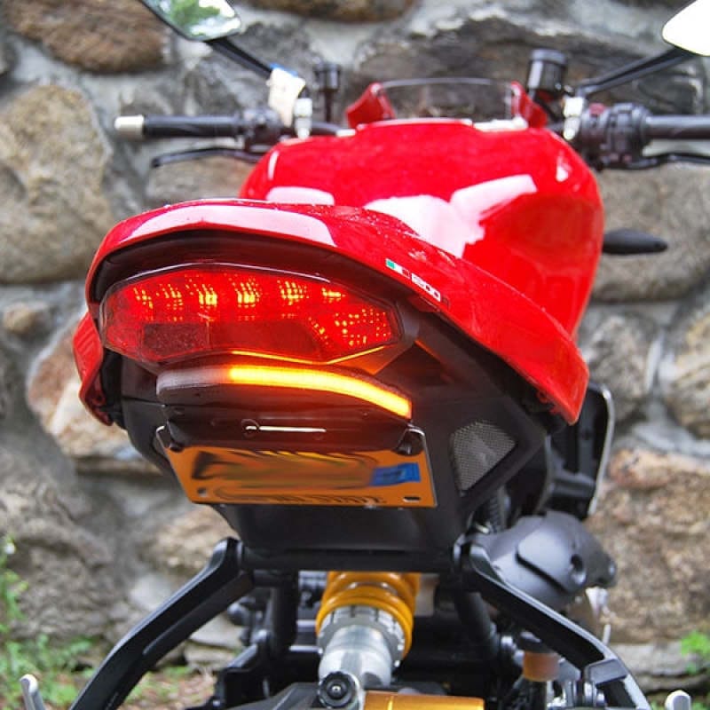 New Rage Cycles — New Rage Cycles 16+ Ducati Monster 1200 R Fender Eliminator Kit Tucked