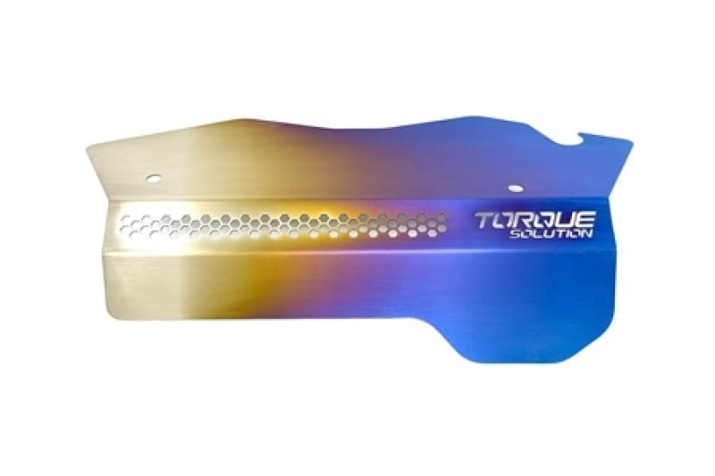 Torque Solution — Torque Solution 2022+ Subaru WRX Engine Pulley Cover - Titanium Burnt Purple/Blue